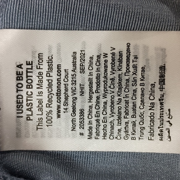 Cotton On Soft Blue Ruched Button-Up Mini Dress - Picture 5 of 6